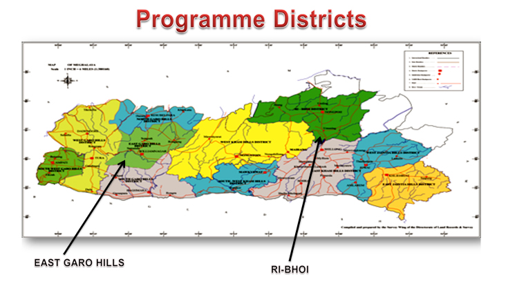 Programme Districts